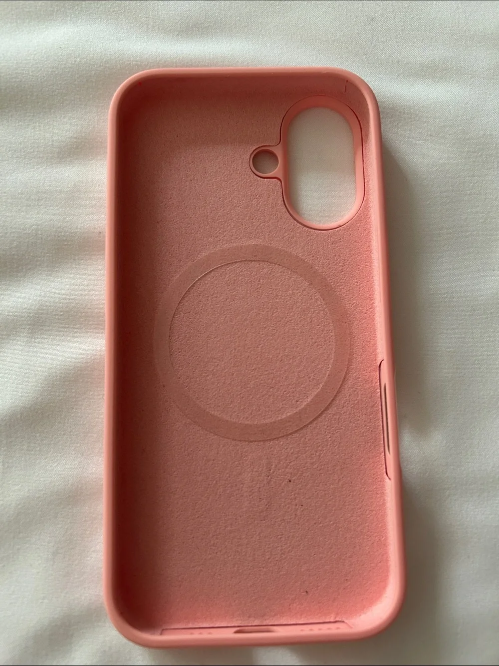 New iPhone 16 Soft Pink Silicone Compatible with Apple iPhone